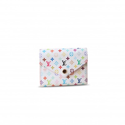 LOUIS VUITTON MURAKAMI LV X TM VICTORINE WALLET M14163 (12*9.5*2.5cm)